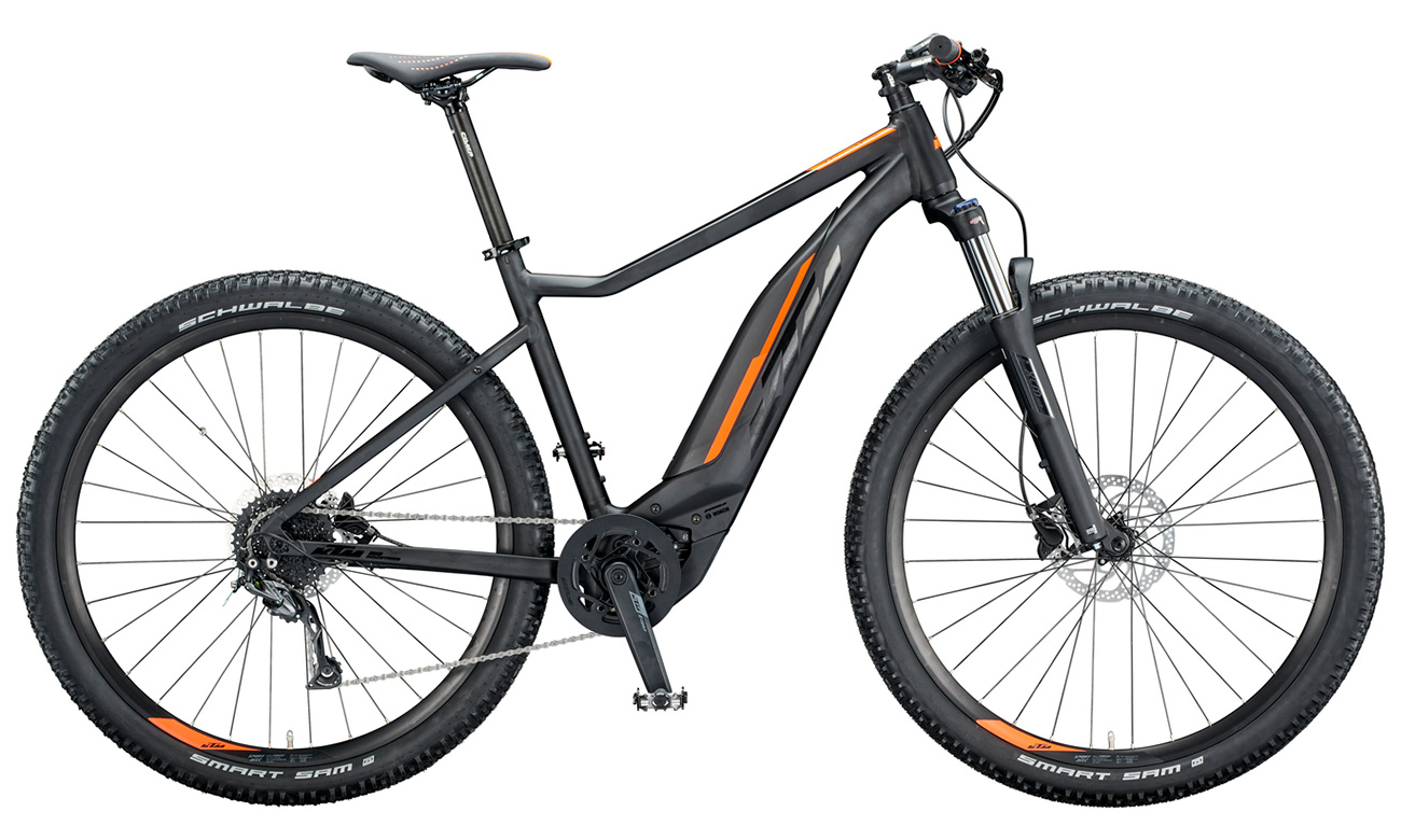 Электровелосипед KTM MACINA ACTION 291 29" (2020) 2020 Черно-оранжевый